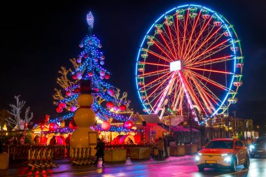 Wantermaart (Kış Pazarı) Lüksemburg 'un Place de la Anayasası, Lüksemburg