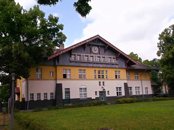 Edifícios Que Vale Pena Ver Estado Federal Brandemburgo — Fotografia de Stock