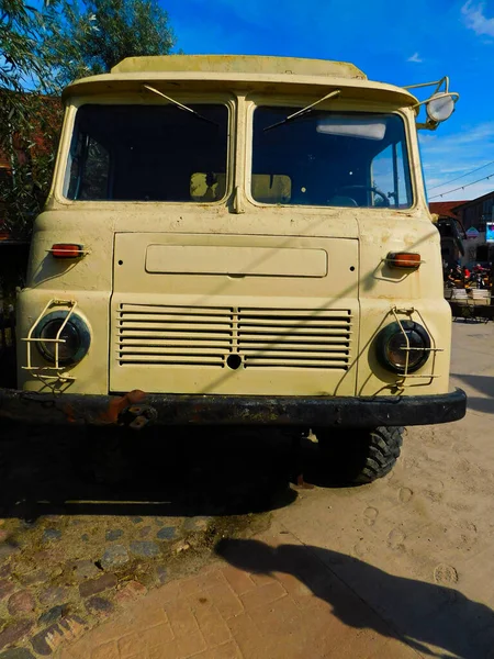 Stary Pojazd Zapasów Nrd — Zdjęcie stockowe