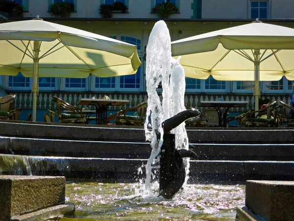 Fountain Northern Germany — Stock Photo, Image