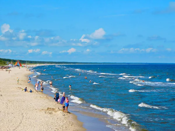 Vacation Baltic Sea Coast — Stock Photo, Image