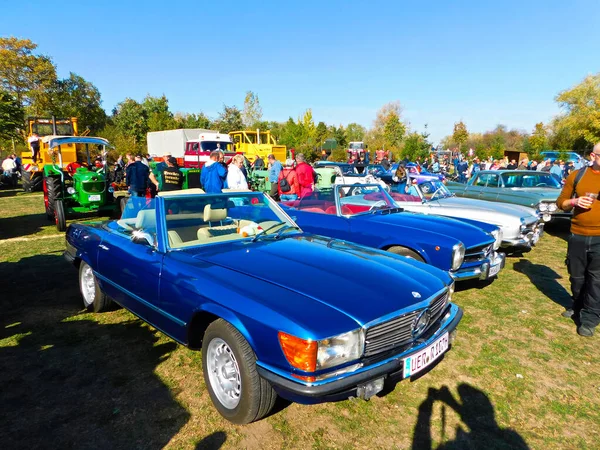 Fuerstenau Boitzenburger Land Germany October 2018 Annual Meeting Vintage Cars — 스톡 사진