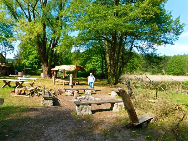 Vakantie Aan Mhlteich Het Uckermark — Stockfoto