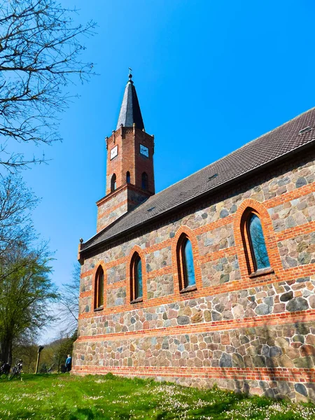 Iglesia Piedra Campo Mecklemburgo Pomerania Occidental — Foto de Stock