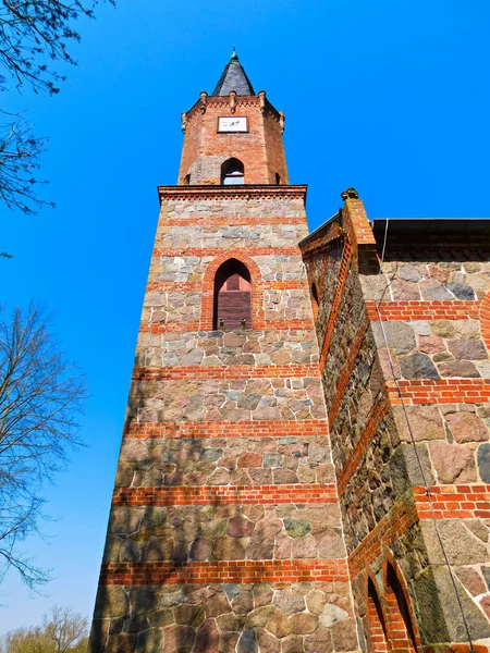 Филдстоунская Церковь Мекленбург Западная Померания — стоковое фото