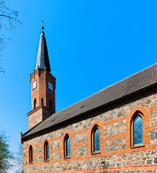 Veldstenen Kerk Mecklenburg Vorpommern — Stockfoto