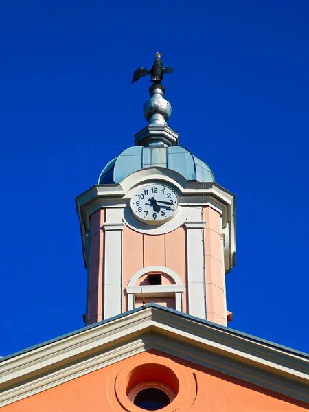 Tower Historical Baroque Town Hall 17Th Century — Stock Photo, Image