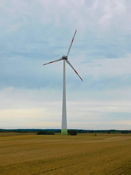 Energy Generation Wind Turbines Uckermark — Stock Photo, Image