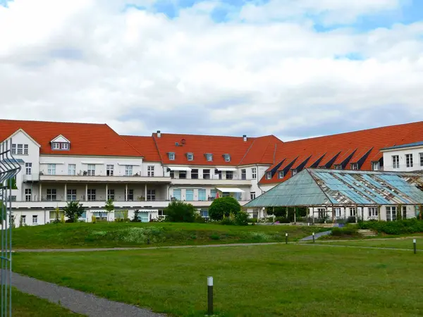 stock image Renovation of a historic building complex