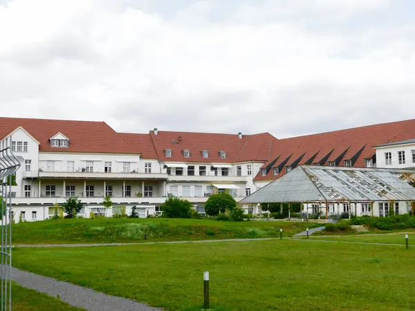 stock image Renovation of a historic building complex