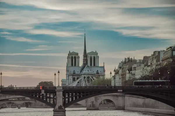Нотр Дам Париж Франция — стоковое фото