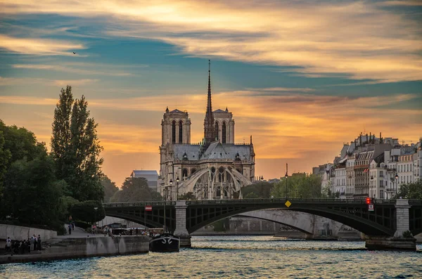 Нотр Дам Париж Франция — стоковое фото