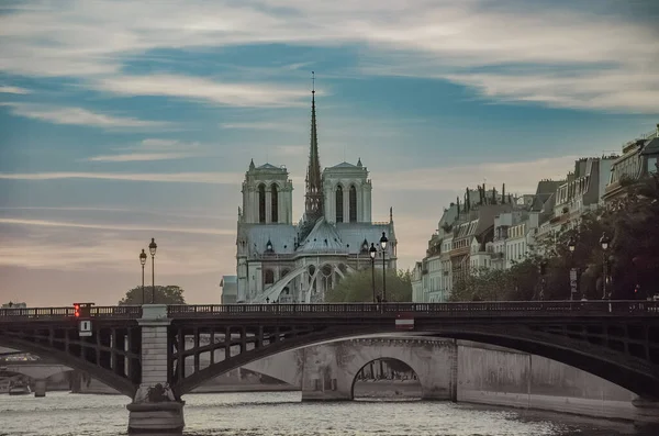 Notre Dame Paris Γαλλία — Φωτογραφία Αρχείου
