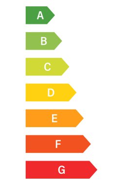 vector illustration of a colorful Certificate Rating 