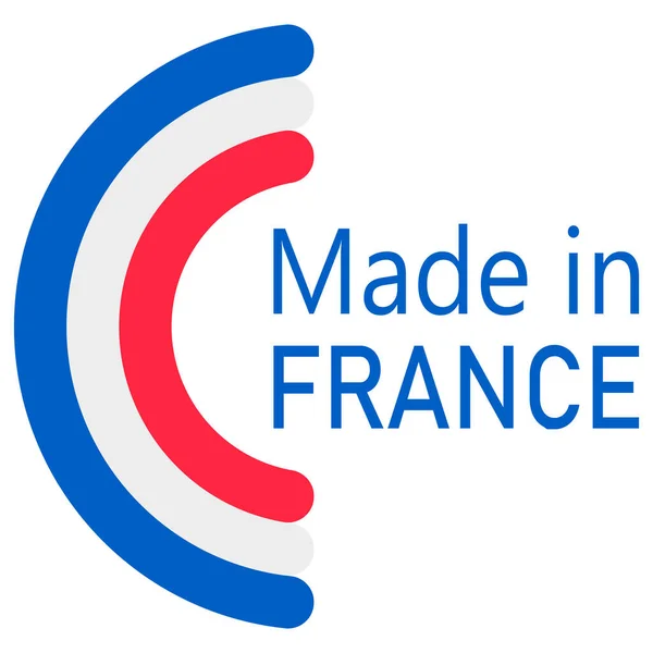 Made France Label Vector Illustration — 图库矢量图片