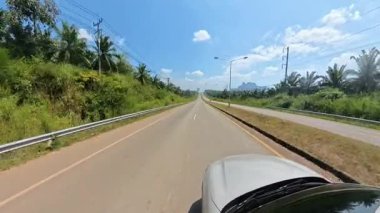 Tayland 'da arabayla seyahat etmek.