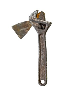 Beyaz arkaplan içindeki araçlar tarafından yapılan sayısal 1