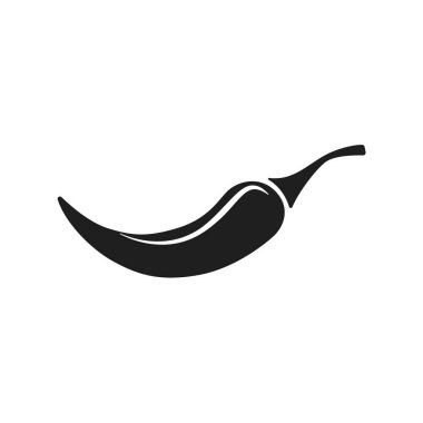 Biber ikonu. Mobil konsept ve internet uygulamaları için içecek ve yiyecek ikonu. Ayrıntılı Pepper simgesi ağ ve mobil eps10 için kullanılabilir