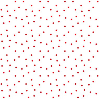 Desensiz renksiz kırmızı polka. Tasarımın için. Vektör. 10 saniye.
