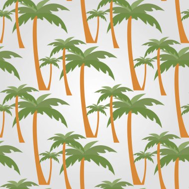 Kusursuz Renksiz Hawaii Palmiye Örnekleri. Hawaii Palmiyeleri 'nin renksiz deseni. Dijital projenize desen eps10 ile renk ekleyin