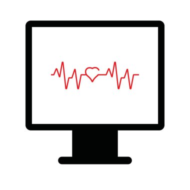 Kabartma simgesi izleniyor. Biçim çift renkli düz sembol, yoğun kırmızı ve siyah renkler, yuvarlak açılar, eps10