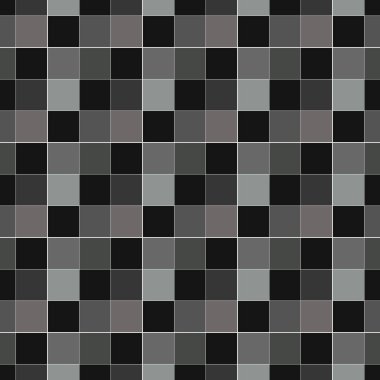 Siyah ve Gri Kareli Soyut Geometrik Desen Arkaplanı 10 Kişi