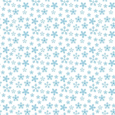 Siyah bir zemin üzerinde kusursuz kar taneleri deseni