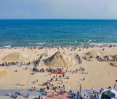 Haeundae Kumsal Festivali, Busan, Güney Kore, Asya.