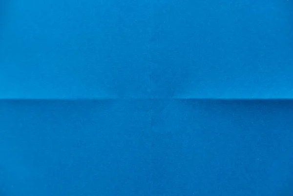 Papel Azul Dobrado Para Fundo — Fotografia de Stock