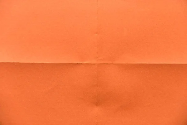 Διπλωμένο Πορτοκαλί Χαρτί Για Φόντο — Φωτογραφία Αρχείου
