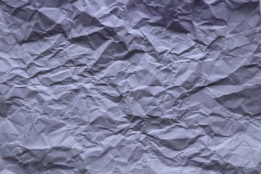 Arkaplan için mor renkli buruşuk kağıt.