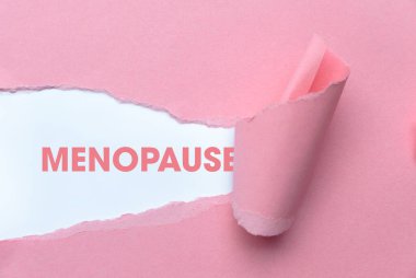 Pembe Yırtık Kağıt Menopoz Sözcüğünü gözler önüne seriyor