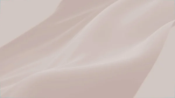 Abstrakcyjna Czułość Beżowy Brzoskwinia Jedwab Tło Luksusowe Fala Tkanina Satyna — Zdjęcie stockowe