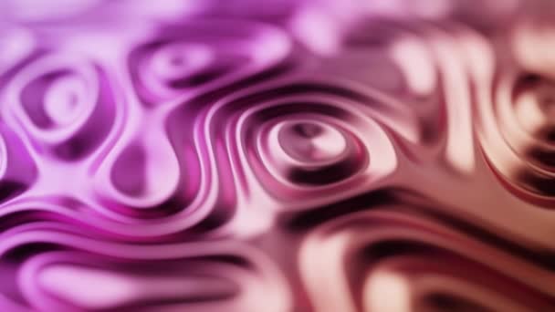Фиолетовый Фиолетовый Цвет Обоев Жидкость Пластик Желе Вещество Жидкость Поверхности — стоковое видео