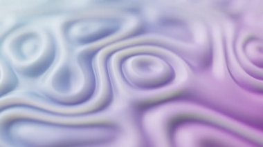 Mor menekşe rengi duvar kağıdı sıvısı plastik madde sıvı yüzey soyut hareket 3d canlanma şekiller fütüristik arkaplan reklamları sunar değişken metalik arkaplan dokusu efekti