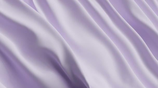 Résumé Tendresse Bleu Violet Violet Soie Fond Luxe Vague Tissu — Video