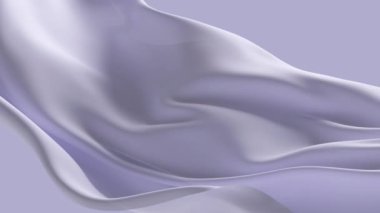 Soyut hassasiyet mavi menekşe mor ipek arka plan, lüks dalga kumaş, saten, renkli kumaş arka plan, dalga sıçraması, dalgalı doku. Çırpınan maddeler. 3D reklamlar animasyon hareketi tasarımı duvar kağıdı