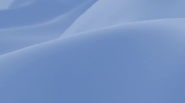 Soyut hassasiyet mavi ipek arka plan lüks dalga kumaş saten renkli kumaş. Şatafatlı bakım sıvısı sıçraması, dalgalı sıvı dokusu. Çırpınan maddeler. 3B animasyon hareketi tasarımı duvar kağıdı