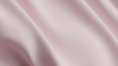 Soyut hassasiyet pembe ipek arka plan lüks dalga kumaş saten renkli kumaş. Şatafatlı bakım sıvısı sıçraması, dalgalı sıvı dokusu. Çırpınan maddeler. 3B animasyon hareketi tasarımı duvar kağıdı