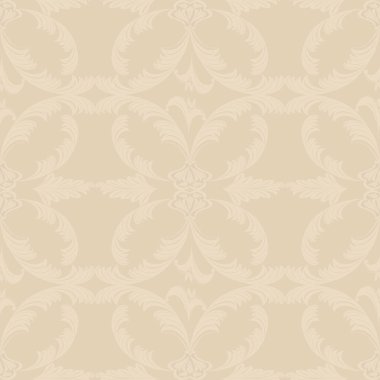 Spring flowers on sand background, neutral colorful botanical seamless pattern, flowers, leaves and bouquet in autumn style, great for clothes, fabric, wallpaper, dress, shirt.