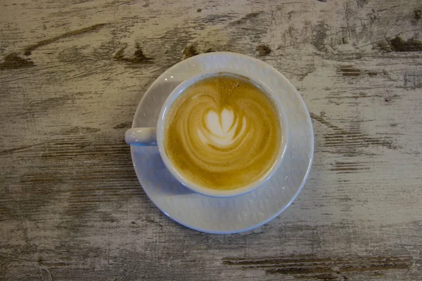 coffee heart,coffee love for coffee lover - Cappuccino