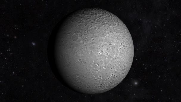 Ceres Fictional Planet 4K无缝圈 — 图库视频影像