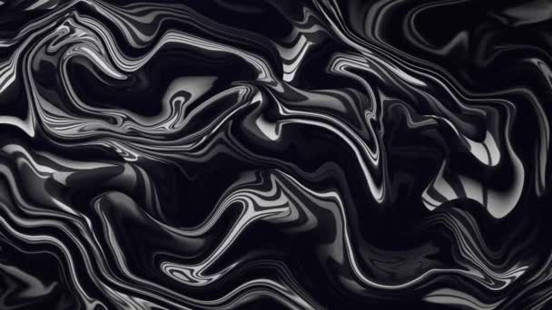Аннотация Dark Liquid Background Loop — стоковое видео