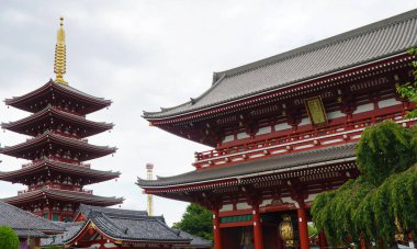 Sensoji Tapınağı (Asakusa Kannon), Tokyo Japonya