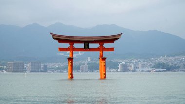 Itsukushima tapınak Miyajima Island, Hiroşima