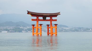 Itsukushima tapınak Miyajima Island, Hiroşima
