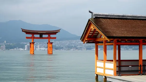 Itsukushima tapınak Miyajima Island, Hiroşima