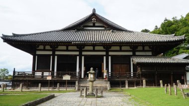 Todaiji Hokkedo (Sangatsudo, Mart salonu). Nara, Japonya.