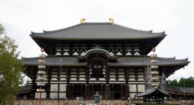 Todaiji, Büyük Doğu Tapınağı. Nara, Japonya.