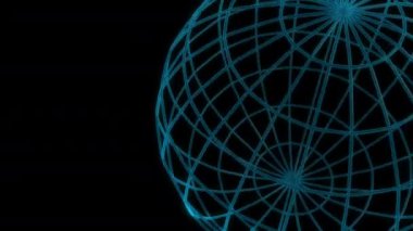 Mavi Kablo Küre Arkaplan Döngüsü